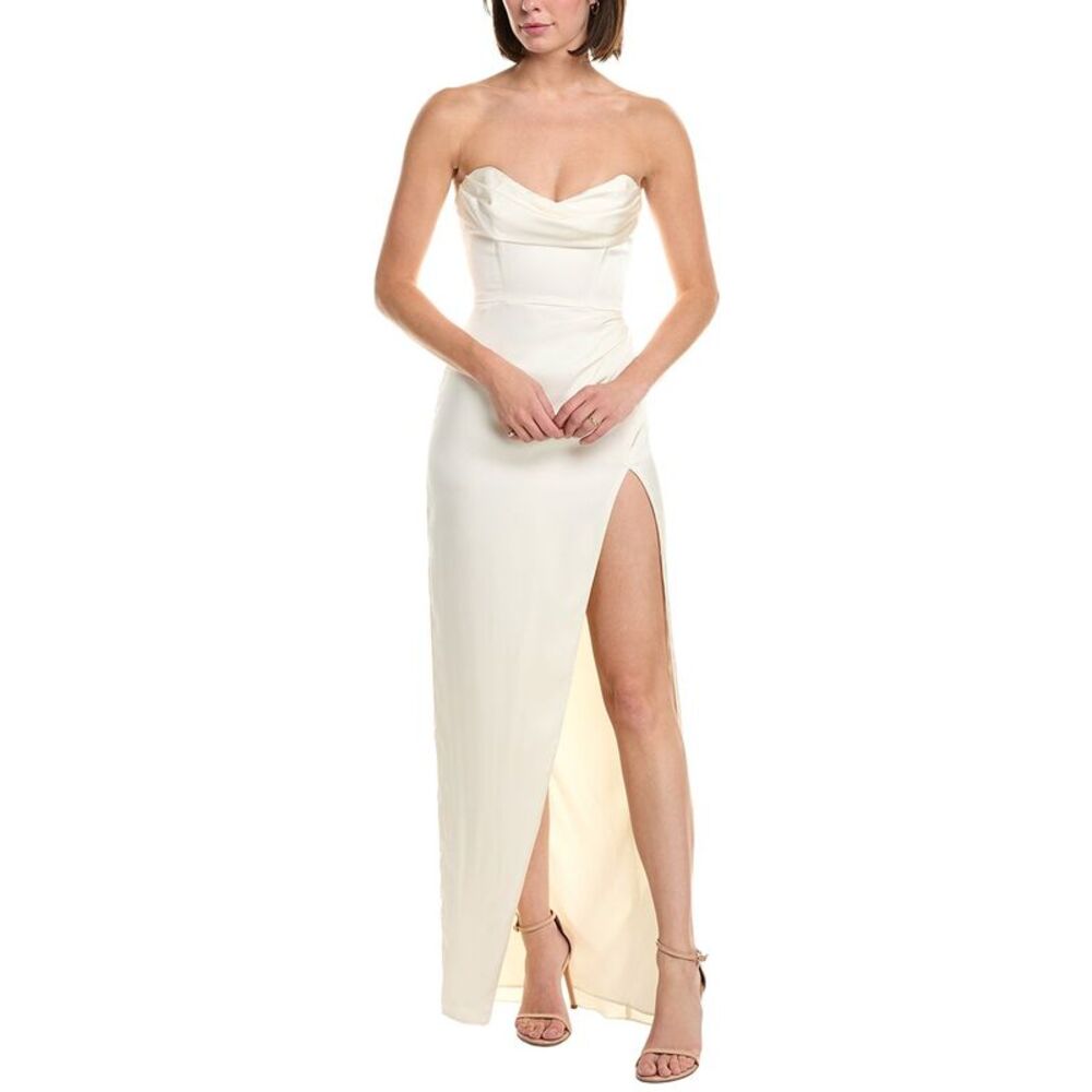Studio Lexi Womens  Lucy Maxi Dress, Grey